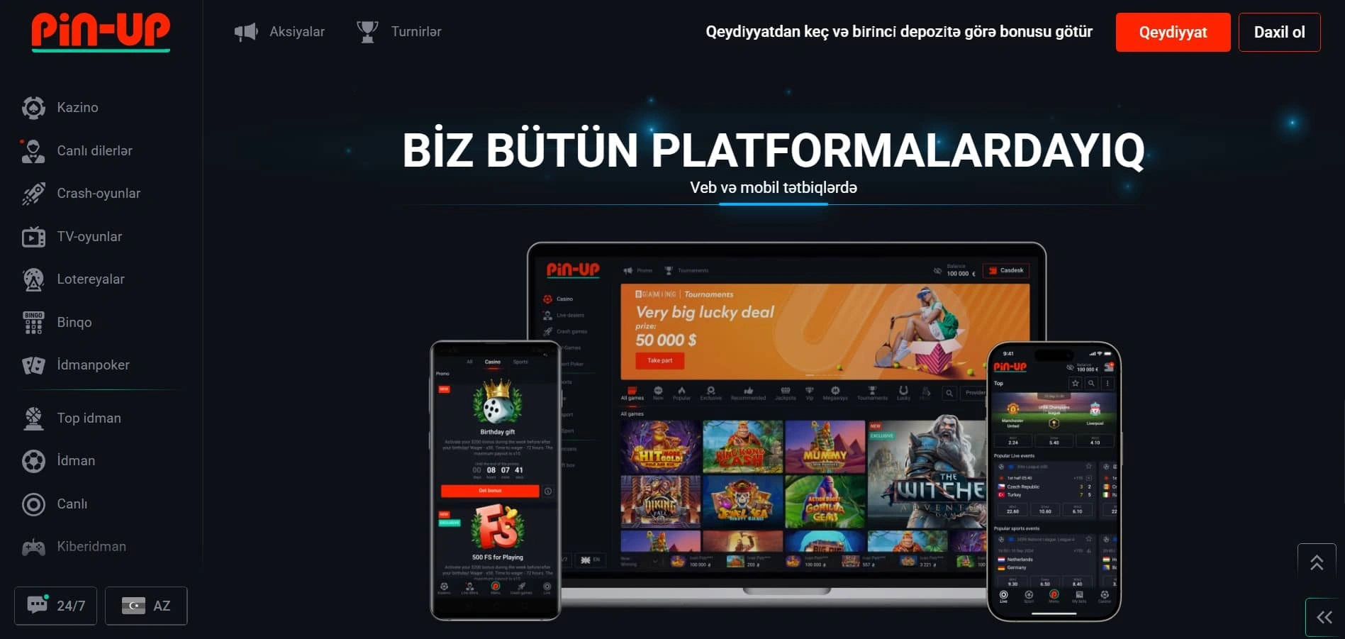 PinUp yukle tətbiqi nədir?: əsas xüsusiyyətlər PinUp yukle tətbiqi nədir?